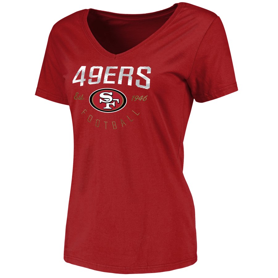 49ers womens shirts