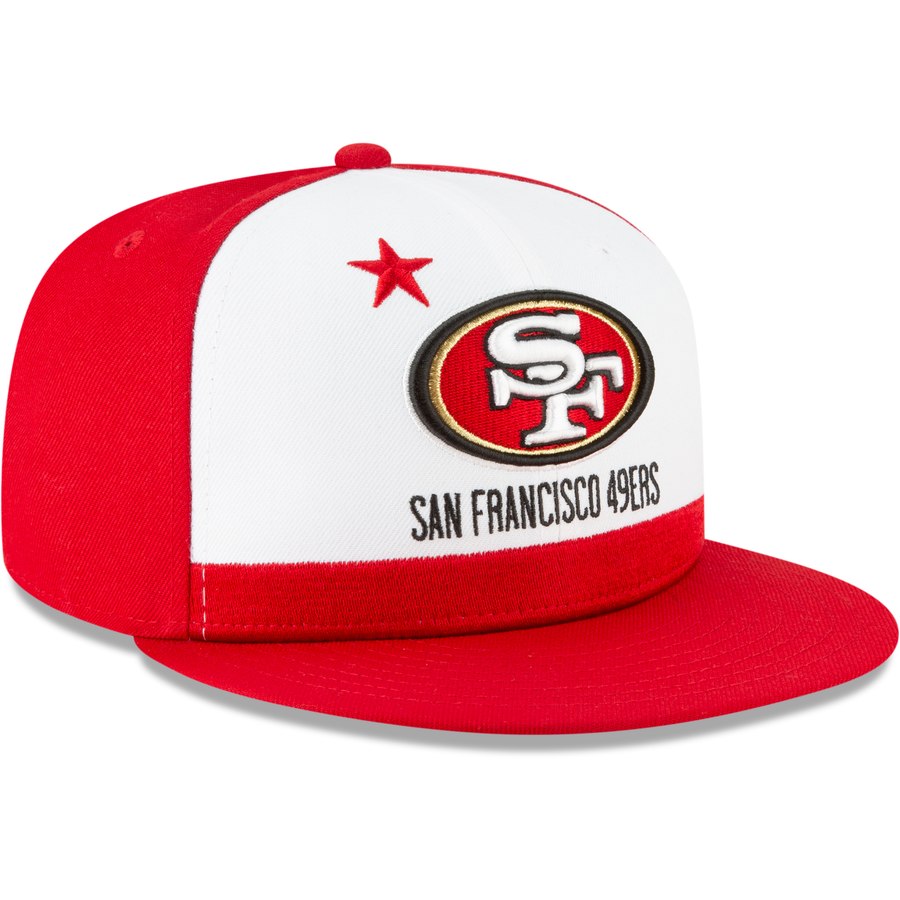 49ers red snapback hat